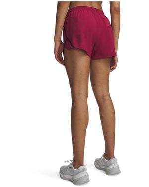 Under Armour Sportshorts Fly By 3 - Rot