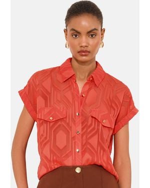 Lipsy Bluse - Rot