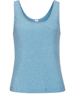 S.oliver Schlafshirt - Blau