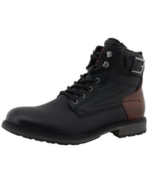 Tom Tailor Schnürboots - Schwarz