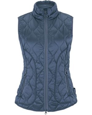 Betty Barclay Steppweste Mit Stehkragen - Blau