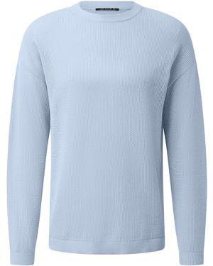 QS Strickpullover - Blau