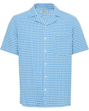 Solid Hemd Orlando - Blau