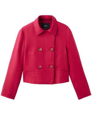 Mango Jacke Listela - Rot