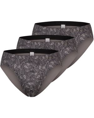 Mey Slip Bc Paisley - Grau