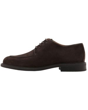 Mango Schnürschuh Bordon - Schwarz