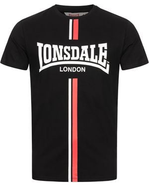Lonsdale London T-Shirt Altandhu - Schwarz