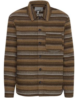 Solid Hemdjacke Micha - Braun