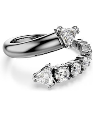 Swarovski Fingerring, -Kristall - Grau