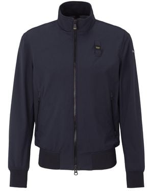 Blauer Übergangsjacke Anson - Blau