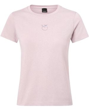 Pinko Shirt Bussolotto T-Shirt Jersey T-Shirt - Pink