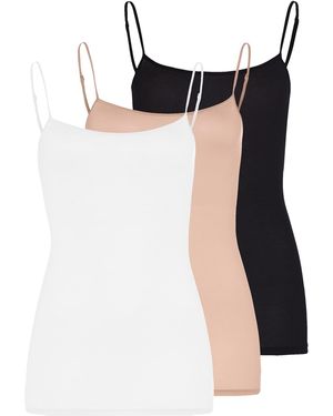Hanro Unterhemd Ultralight - Schwarz