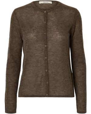 SELECTED Strickjacke Slfshirley - Grün