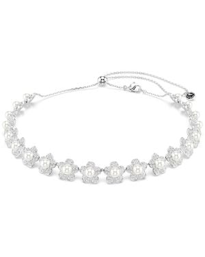 Swarovski Kette - Weiß