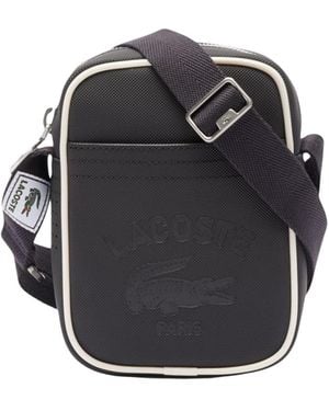 Lacoste Umhängetasche Sacoche Club 1930 - Schwarz