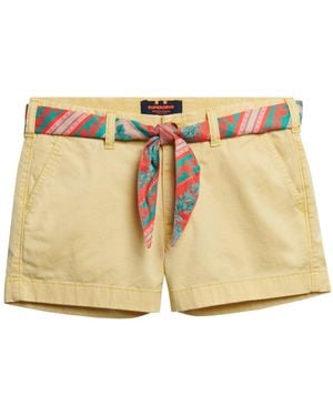 Superdry Klassische Chinoshorts Französisches Vanillegelb 42 - Natur