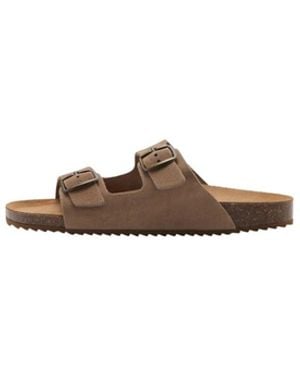 MANGO TEEN Pantolette Bio - Weiß