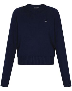 DreiMaster Maritim Pullover - Blau