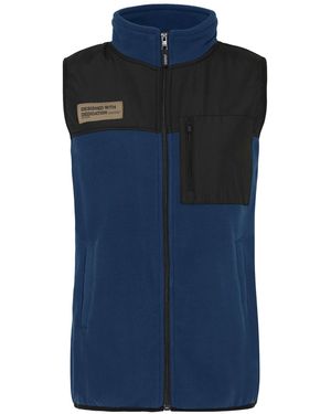 Oxmo Fleeceweste Oxnete Fleece - Blau