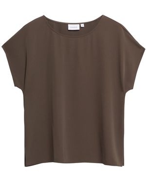 Comma, Bluse - Braun