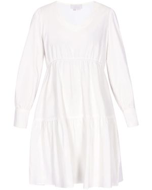 usha WHITE LABEL Kleid Minimalistic - Weiß