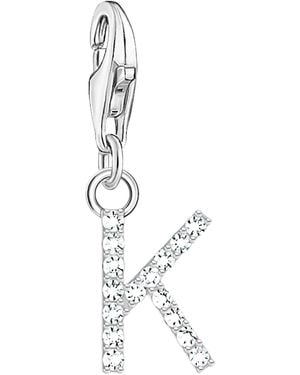 Thomas Sabo Anhänger K - Weiß