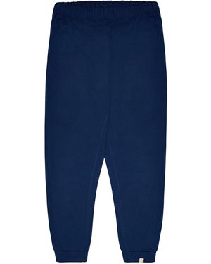 greenjama Pyjamahose - Blau