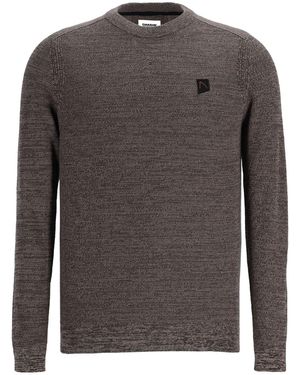 Chasin' Chasin Pullover Basal Mixed - Grau