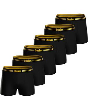Nfl Boxershorts Pittsburgh Steelers - Schwarz