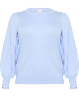 Kaffe Pullover Kclizzy - Blau
