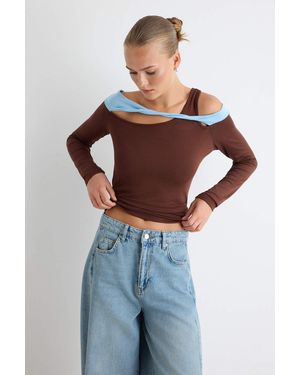 Trendyol Shirt - Blau