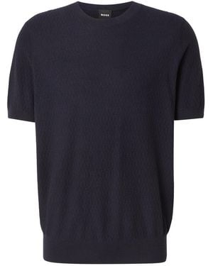 BOSS Pullover H-Laruso - Blau