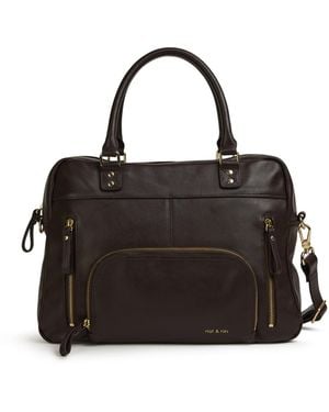 Nat & Nin Schultertasche Macy - Schwarz