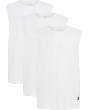 Blend Tanktop Bhtank Top 3 Pack - Weiß