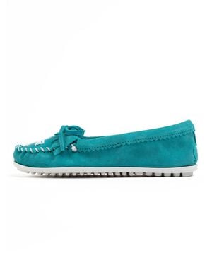Minnetonka Mokassin Thunderbird Limited Edition - Blau