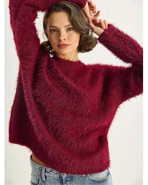 Bianco Lucci Pullover - Rot