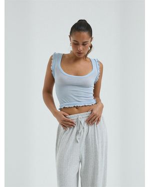 Seamless Basic Top - Weiß