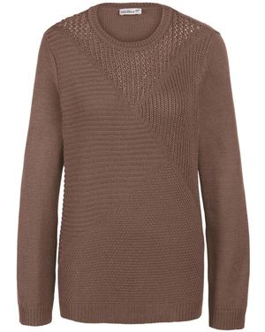 Goldner Pullover - Braun