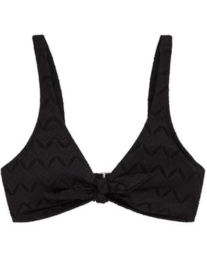 WE Fashion Bikinitop - Schwarz