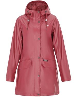 Schmuddelwedda Mantel - Rot