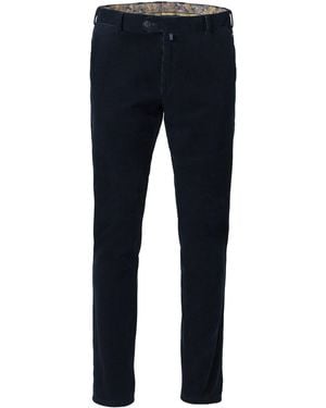 Meyer Chinohose Rio 2-8619 Flatfront - Blau
