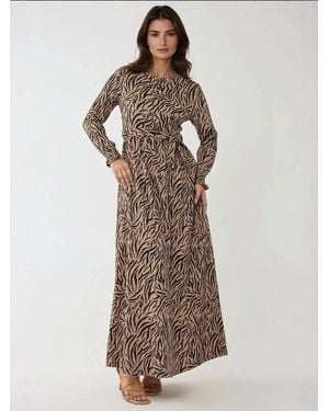 Hiccup Kleid Maxi - Braun