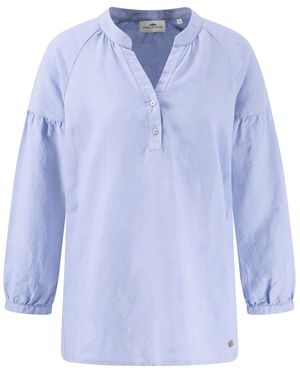Fynch-Hatton Bluse - Blau