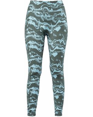 LEAFLETIC Leggings Long Length Legging - Blau