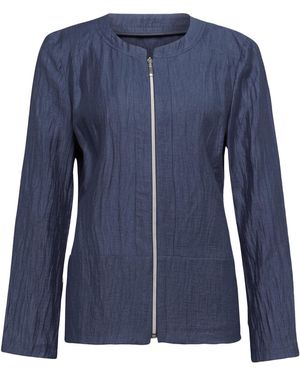 Goldner Blazer - Blau