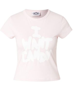 Juicy Couture T-Shirt I Want Candy - Pink
