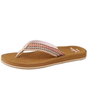 Reef Pantolette Baja Elana - Weiß