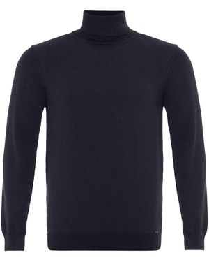 Moxx Paris Turtleneck Pullover - Blau