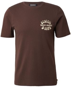 Scotch & Soda T-Shirt - Braun