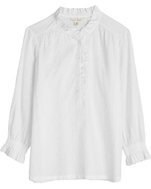 Seasalt Cornwall Bluse 'Feather Star' - Weiß